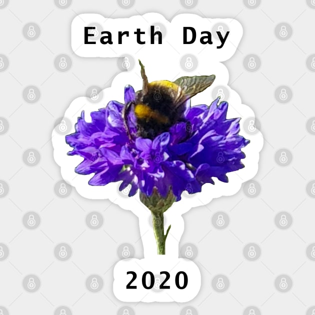 Bumblebee for Earth Day Sticker by ellenhenryart